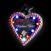 LED GINGERBREAD HEART FROHES FEST