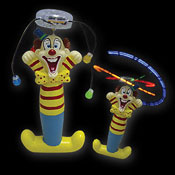 Stick  spinner rotatif personnage Clown