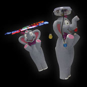 Stick  spinner rotatif personnage Elephant