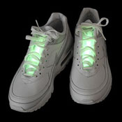 Baton Fluo Vert pour chaussures à lacets