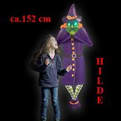 Halloween karton figuur HILDE
